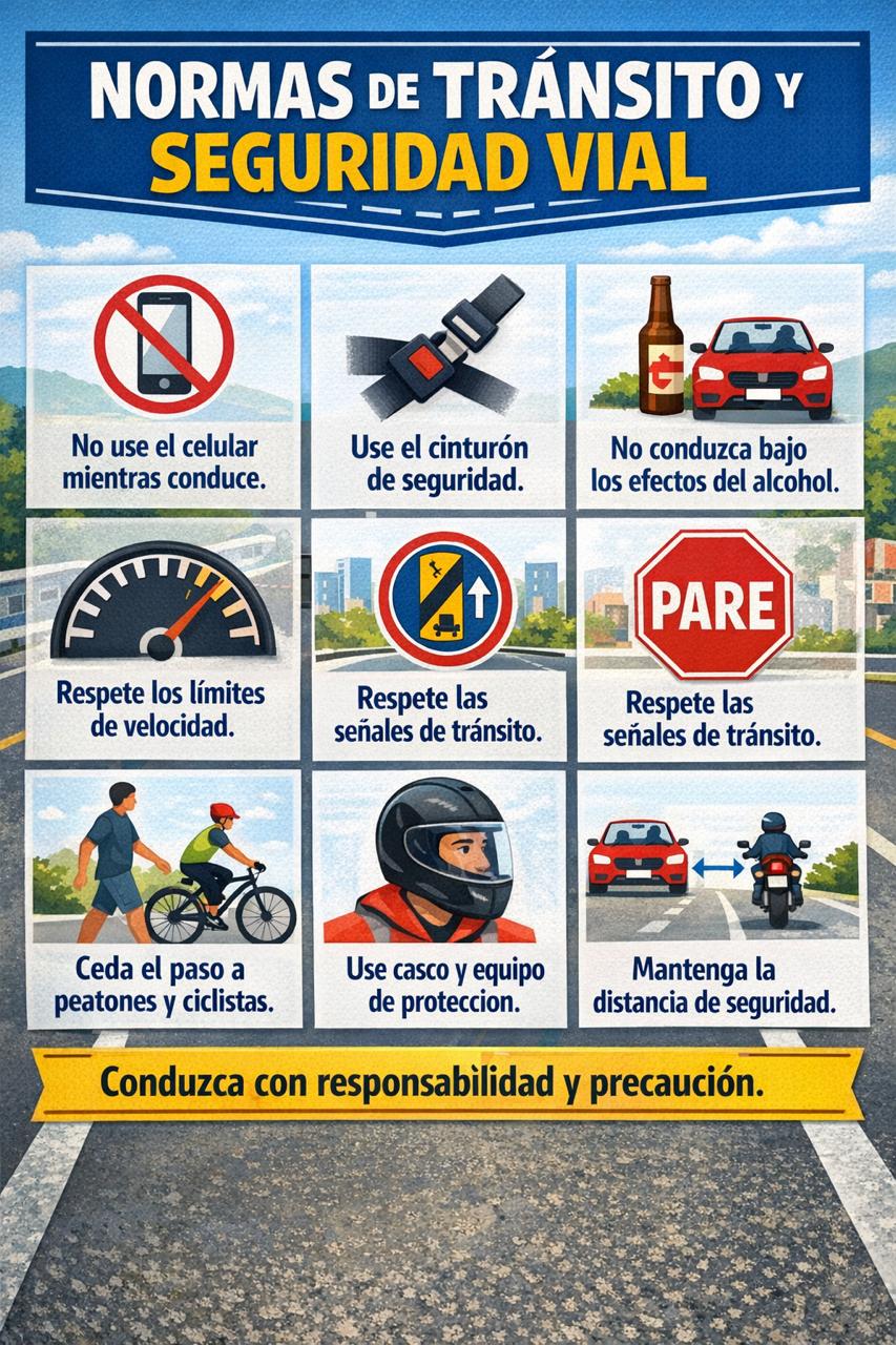 Normas de transito y seguridad vial